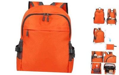  20L Hiking Backpack,Waterproof Lightweight Packable Backpack for Travel Orange