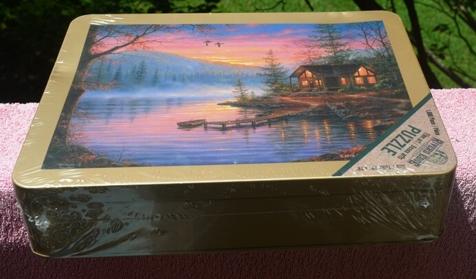 NEW SEALED RIVERS EDGE PRODUCTS FINE ART ABRAHAM HUNTER 1000 PIECE JIGSAW