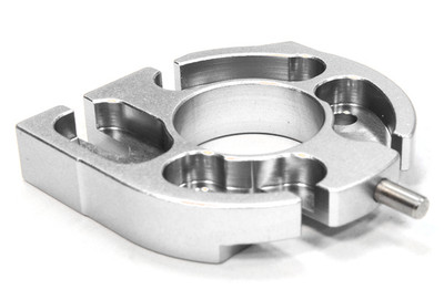 Integy C26006SILVER Billet Machined Motor Mount for Tamiya Scale Off-Road CC01