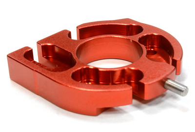 Integy C26006RED Billet Machined Motor Mount for Tamiya Scale Off-Road CC01