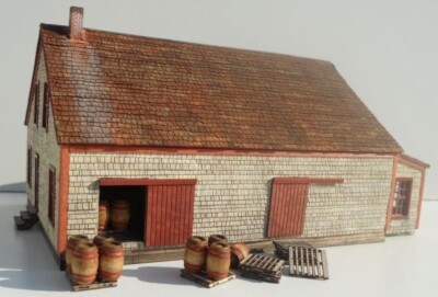 RS Laser Kits HO Scale Kit #SCM-202 Potato House 1:87 HOn3, HOn30, HOn2 NEW