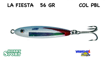 LA FIESTA ORIGINALE YAMASHITA 56 GR  SINKING COL PBL  AZZURRO SPINNING MARE
