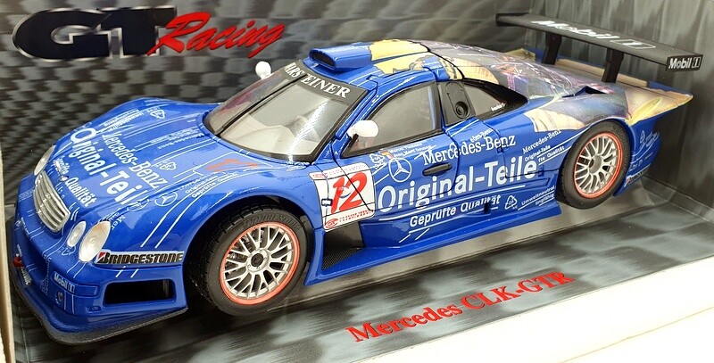 Maisto 1/18 Scale Diecast 38848 - Mercedes Benz CLK-GTR Mobil1