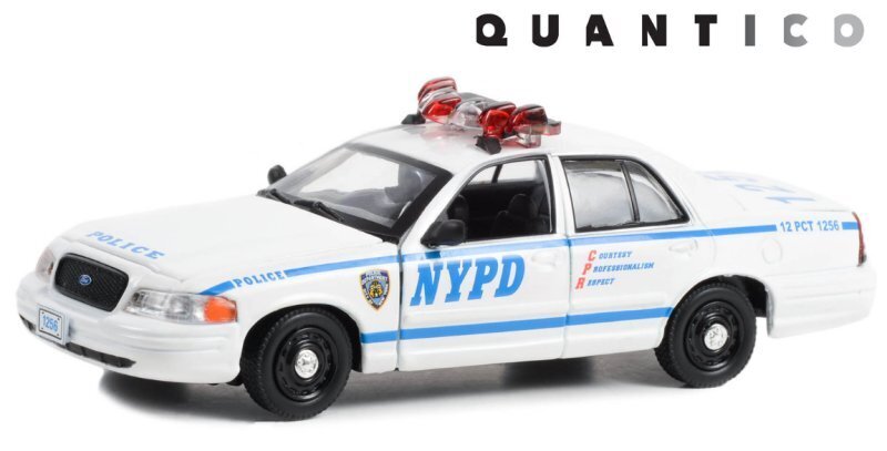 Ford Crown Victoria - Nypd - Quantico - 2003 - Police - Greenlight 1:43