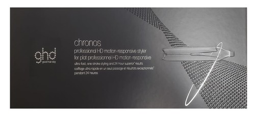 GHD Chronos Styler 1" Flat Iron Hair Straightener, Black