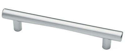(5 Pack) 5 inch Modern Collection Subtle Arch Pull Dull Chrome