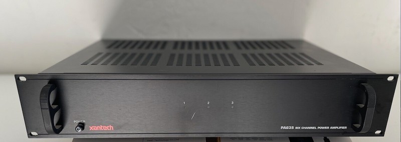 XANTECH PA635 6-Channel 35 Watt Amplifier with IR Control - Rack