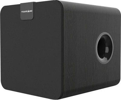 Vulkkano Sub8 Schwarz Aktiv-Subwoofer 80W 40 Hz - 250 Hz Heimkino 8-Zoll-Woofer