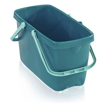 Null LT. 10 Eimer Mit Tülle – Aus Polypropylen, Beschichteter Griff, Perlmuttblau