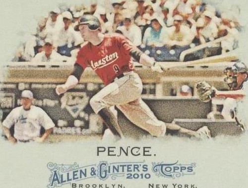 2010 Topps Allen & Ginter's - Hunter Pence #71