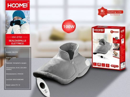 Scaldacollo spalle Elettrico Mantellina Schiena Cervicale Termica Hoomei Hm-8760