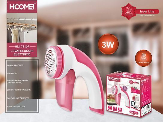 Levapelucchi 3w Elettrico Leva Pelucchi Rasalana Portatile Hoomei Hm-7310r
