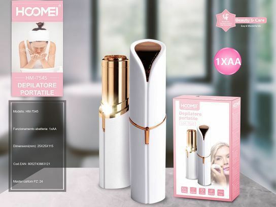 Depilatore Epilatore Per Donna A Forma Di Rossetto Hoomei Hm-7545