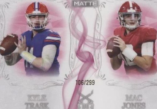 2021 Wild Card MATTE Kyle Trask Mac Jones #MDG-4
