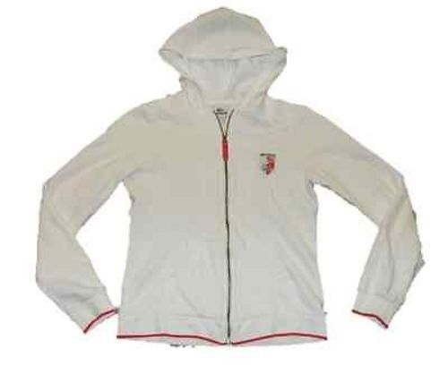 【新品・未使用】Lacoste × Godzilla Gojira Hoodie Lacoste × Godzilla Collaboration Hoodie white Size 4 Limited