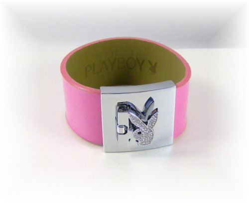 Joyería de moda de cuero Playboy Plateado