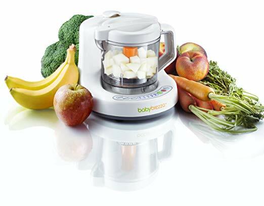Baby Brezza One Step Baby Food Maker, White/Grey