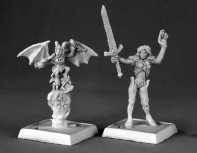 Reaper Pathfinder Miniatures 60012 NUALIA AND ERYLIUM