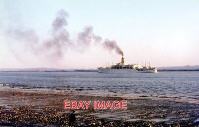 PHOTO  RMS 'ORCADES' RIVER THAMES TILBURY ON HER WAY TO AUSTRALIA & NEW ZEALAND'