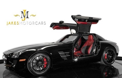 2012 Mercedes-Benz SLS AMG GULLWING~ONLY 5600 MILES~BLACK ON RED~COLLECTOR CAR 2012 MERCEDES SLS AMG GULLWING~ONLY 5600 MILES~BLACK/ CLASSIC RED~COLLECTOR CAR