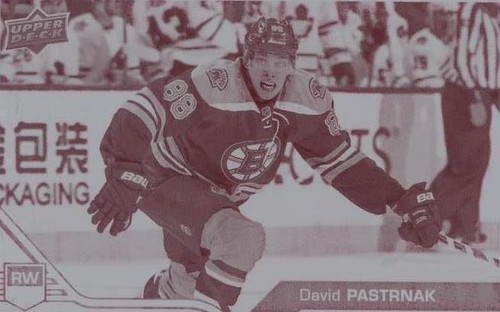 2016-17 Upper Deck Compendium - David Pastrnak #22