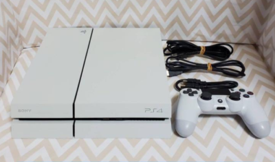 Sony PS4 Playstation 4 500GB CUH-1200 Glacier White Console Game w/o Box