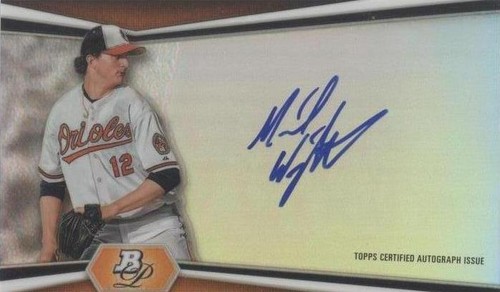 2012 Bowman Platinum - Mike Wright #AP-MW