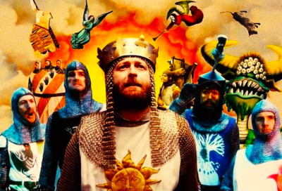 MONTY PYTHON HOLY GRAIL - REFRIGERATOR PHOTO MAGNET 3''-5''