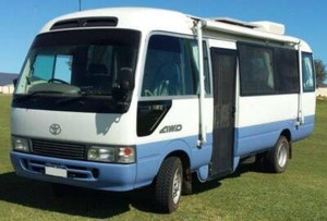 Toyota coaster 4х4