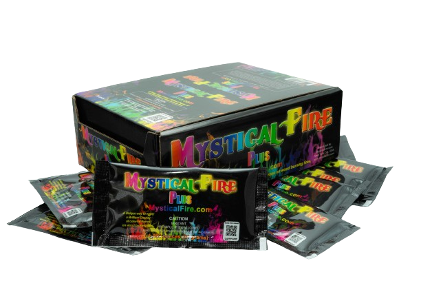 Mystical Fire PLUS 25 Pack Campfire Fireplace Colorant Packets Packs