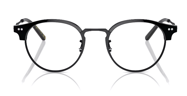 Pre-owned Oliver Peoples Ov5469 1005 Reiland Matte Black Black 46 Mm Men's Sunglasses In Demo Lens