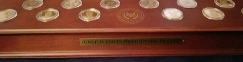 22kt Gold Layered Presidential Coins