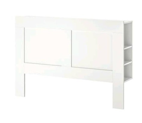 BRIMNES Double headboard with storage compartment | in ...