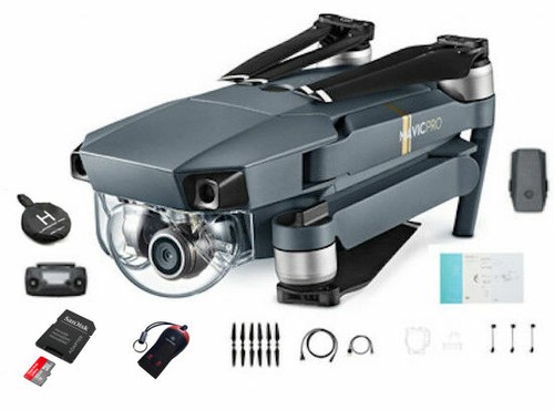 DJI Mavic Pro Drone Super Combo Kit with 4K HD Camera 
