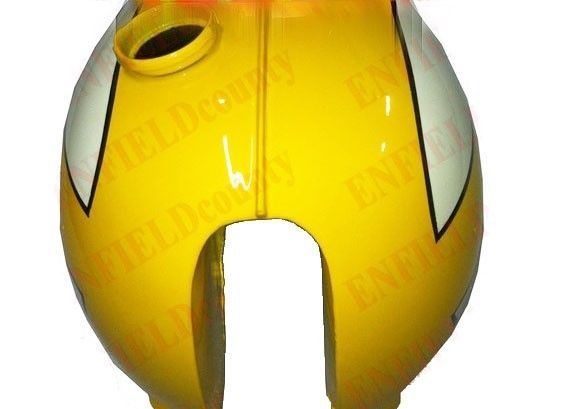 Fits Triumph T120 Bonneville 1959 Fuel Tank Bonnie Yellow Painted 