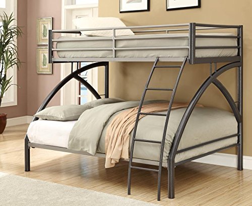 Stephan Twin over Full Bunk Bed Gunmetal