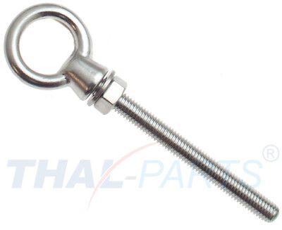 Augbolzen M8 x 80mm Edelstahl Niro V4A Ringbolzen Ringschraube Augschraube