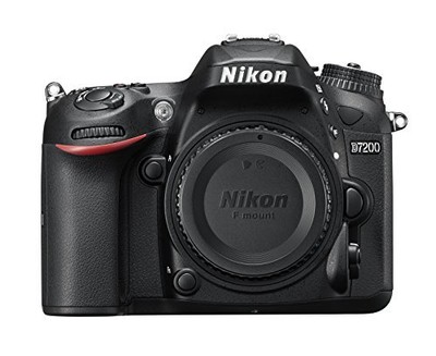 Nikon D7200 24.2mp Dx-Format Cmos Sensor Digital Slr Body (Black) Brand New