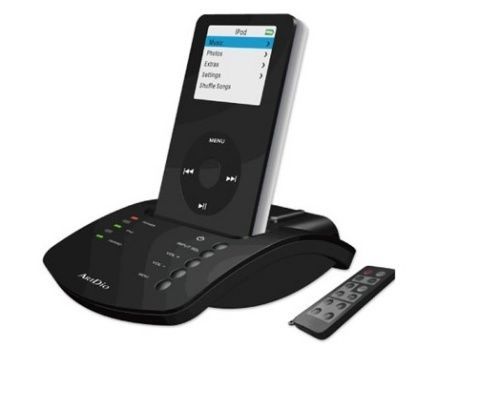 Player de áudio Docks e Mini Alto-falantes com Controle Remoto para iPod Classic