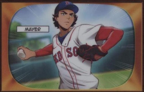 Marcelo Mayer 2025 Bowman Baseball Crystallized Orange /25