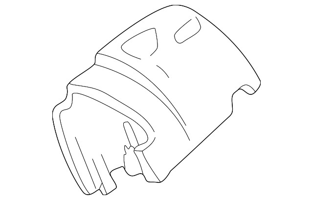 Genuine Ford Upper Shroud 3C3Z-3530-CA