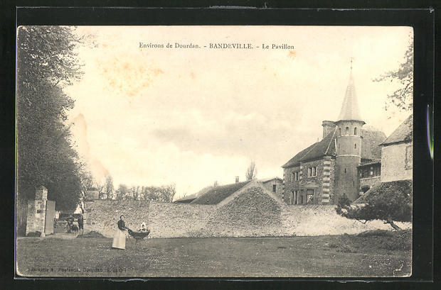 Cpa Bandeville, Le Pavillon 