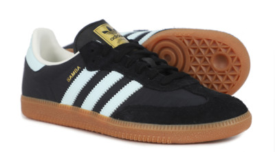 adidas Samba OG Women's Originals Sneakers Casual Sports Shoes Carbon NWT ID0493