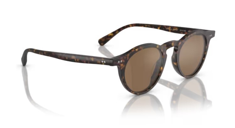 Pre-owned Oliver Peoples 0ov5504su Op-13 Sun 1759g8 Matte Tortoise/cognac 47mm Sunglasses In Brown