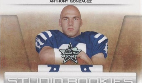 2007 Leaf Rookies & Stars Anthony Gonzalez #SR-2