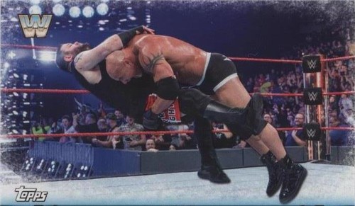 2017 Topps WWE Then Now Forever - Goldberg #F-6