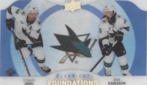 2021-22 Upper Deck Series 1 - Erik Karlsson Tomas Hertl #CCF-KH