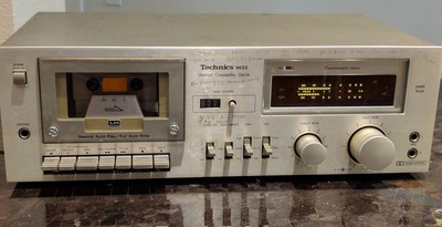 Technics M22 40RSM2241 Stereo Cassette Deck Recorder amp Player Japan LR InOut Ch