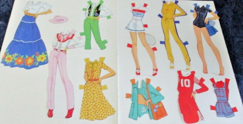 1983~SUNSATIONAL™~MALIBU™ BARBIE™~PAPER DOLL~ALREADY CUT OUT~LOTS OF USES