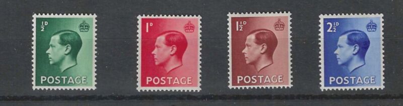 GREAT BRITAIN Stamps  Scott #230-233 MNH Set -Great Value - Take a Look! (1936)